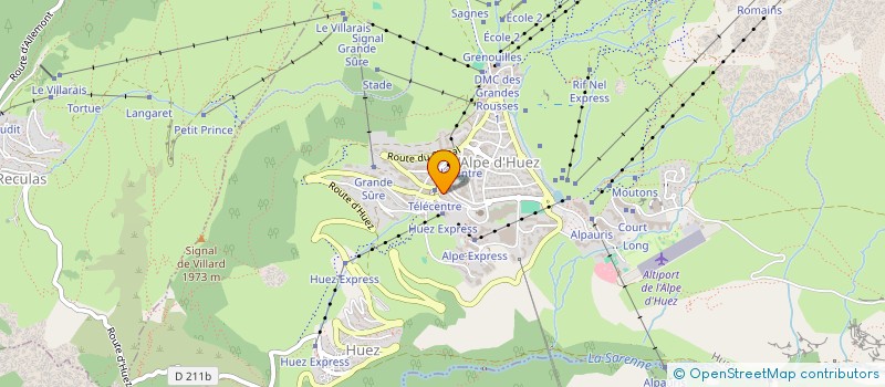 localisation de l'entreprise MONSIEUR YVAN MASSON  HUEZ