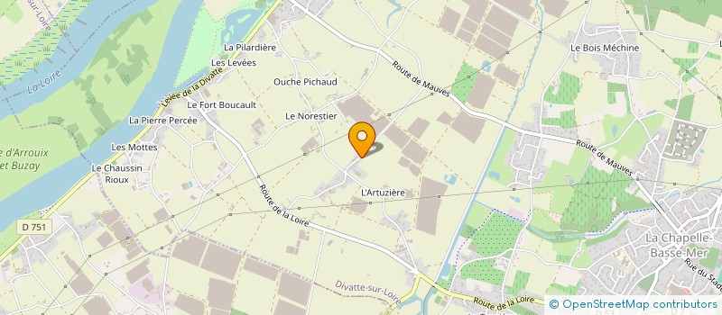 localisation de l'entreprise MONSIEUR YVAN MEILLERAIS à DIVATTE-SUR-LOIRE