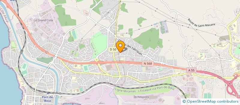 localisation de l'entreprise MONSIEUR YVAN MELI à MARTIGUES