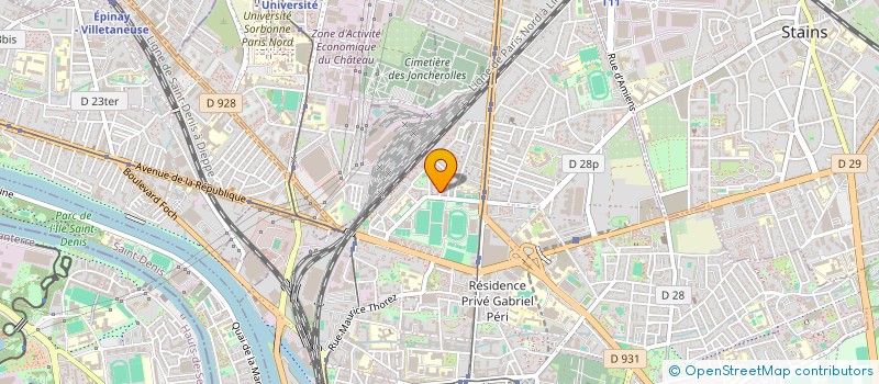 localisation de l'entreprise MONSIEUR YVAN MERIN  SAINT-DENIS