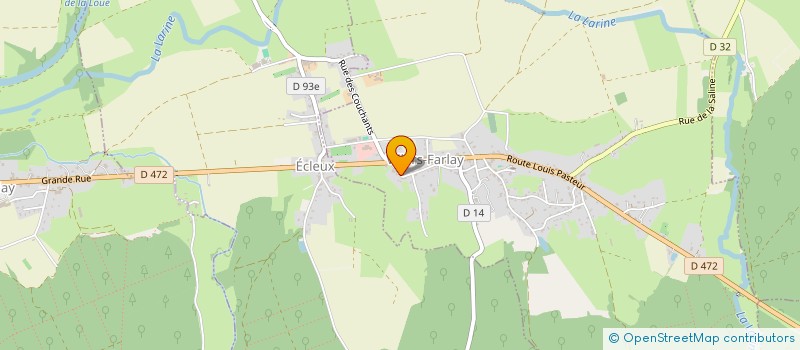 localisation de l'entreprise MONSIEUR YVAN MILADINOVIC  VILLERS-FARLAY