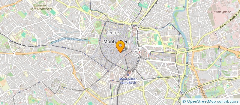 localisation de l'entreprise MONSIEUR YVAN NERAS  MONTPELLIER