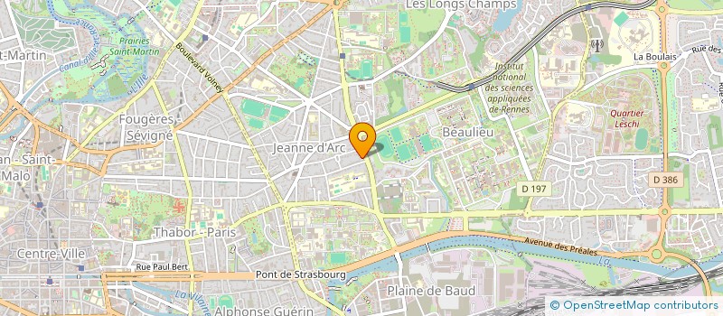 localisation de l'entreprise MONSIEUR YVAN NGOROYINGINGO  RENNES