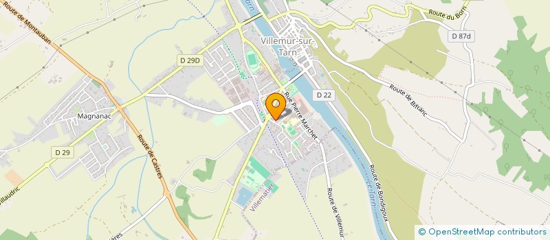 localisation de l'entreprise MONSIEUR YVAN NIMIS à VILLEMUR-SUR-TARN