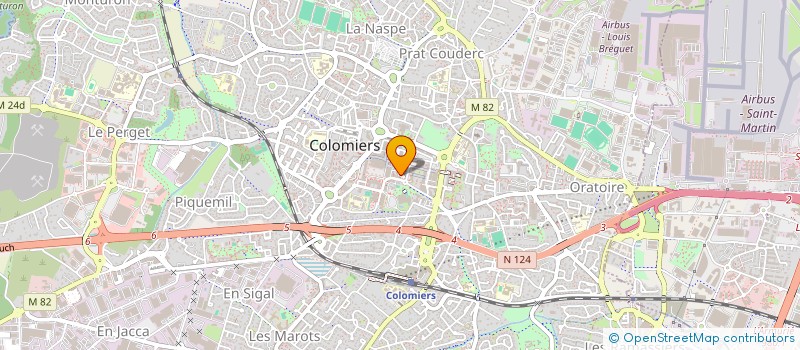 localisation de l'entreprise MONSIEUR YVAN PASA à COLOMIERS