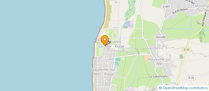 localisation de l'entreprise MONSIEUR YVAN POIRIER  MONTMARTIN-SUR-MER