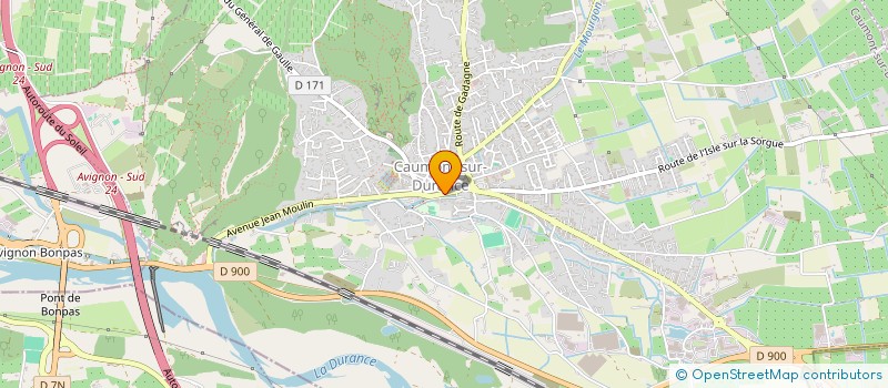localisation de l'entreprise MONSIEUR YVAN PONS à CAUMONT-SUR-DURANCE