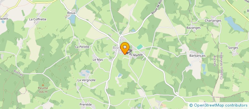 localisation de l'entreprise MONSIEUR YVAN POPE à ROCHES