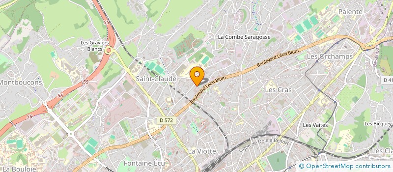 localisation de l'entreprise MONSIEUR YVAN PRAT à BESANCON