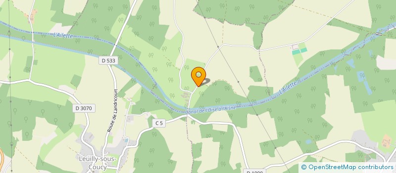 localisation de l'entreprise MONSIEUR YVAN PRIMOT  LANDRICOURT