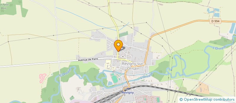 localisation de l'entreprise MONSIEUR YVAN QUILLIARD à REVIGNY-SUR-ORNAIN