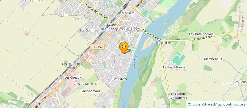 localisation de l'entreprise MONSIEUR YVAN RADUSZENSKA à BEAUGENCY