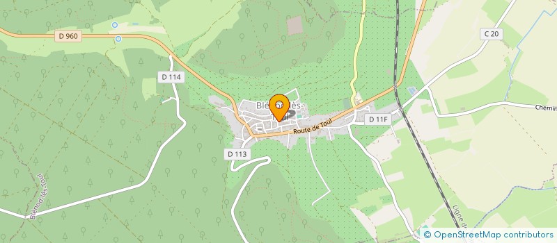 localisation de l'entreprise MONSIEUR YVAN RIDEL à BLENOD-LES-TOUL