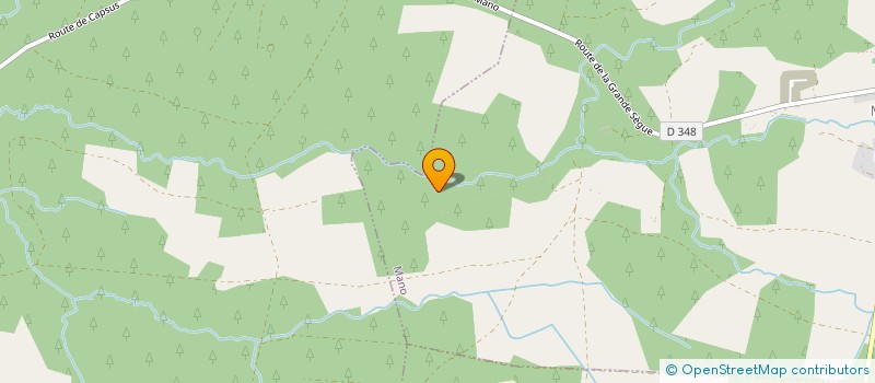 localisation de l'entreprise MONSIEUR YVAN ROUMEGOUX  MANO