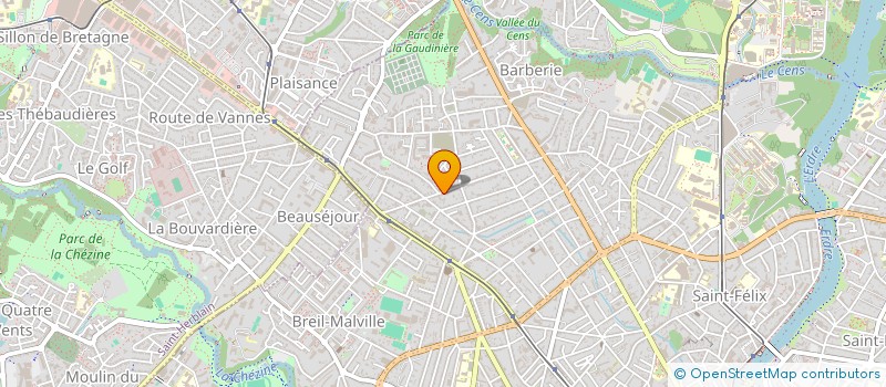 localisation de l'entreprise MONSIEUR YVAN ROY  NANTES
