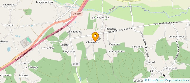 localisation de l'entreprise MONSIEUR YVAN SABOURET à NEUVIC