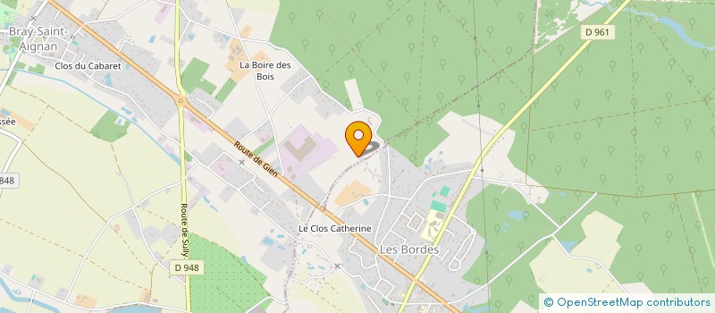 localisation de l'entreprise MONSIEUR YVAN SALANDIN à BONNEE