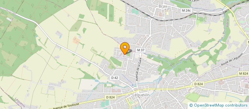 localisation de l'entreprise MONSIEUR YVAN SCUILLER  LEGUEVIN