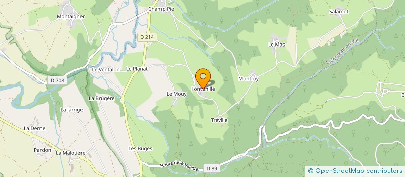 localisation de l'entreprise MONSIEUR YVAN SOPPELSA  SAINT-JEAN-EN-VAL