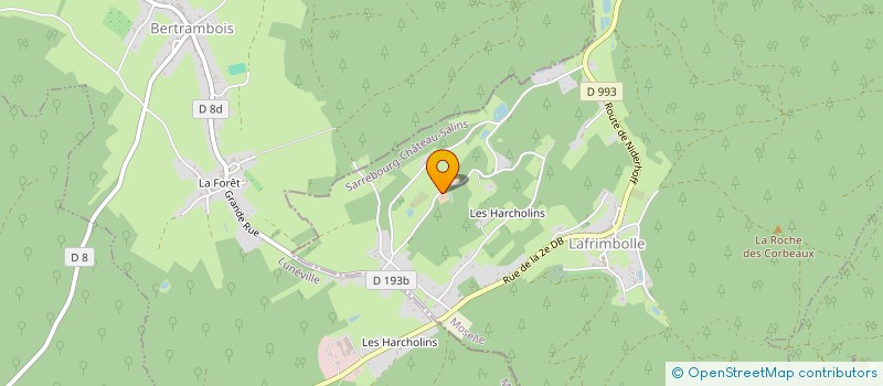 localisation de l'entreprise MONSIEUR YVAN SPETH  LAFRIMBOLLE