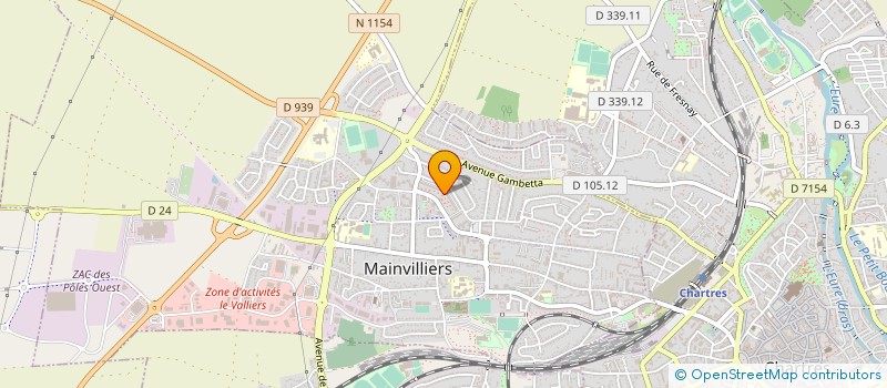 localisation de l'entreprise MONSIEUR YVAN TALOT à MAINVILLIERS