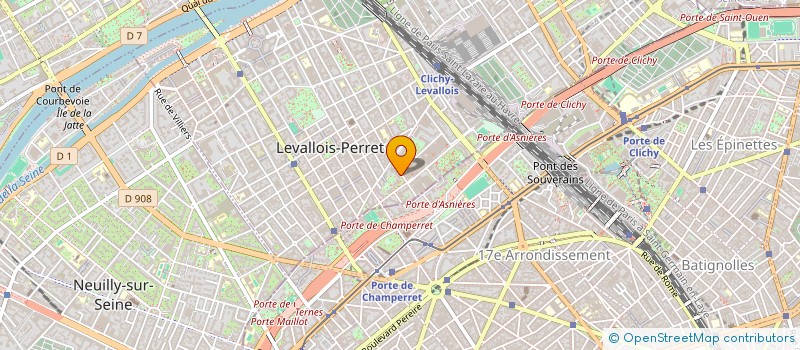 localisation de l'entreprise MONSIEUR YVAN TCATCHENKO à LEVALLOIS-PERRET