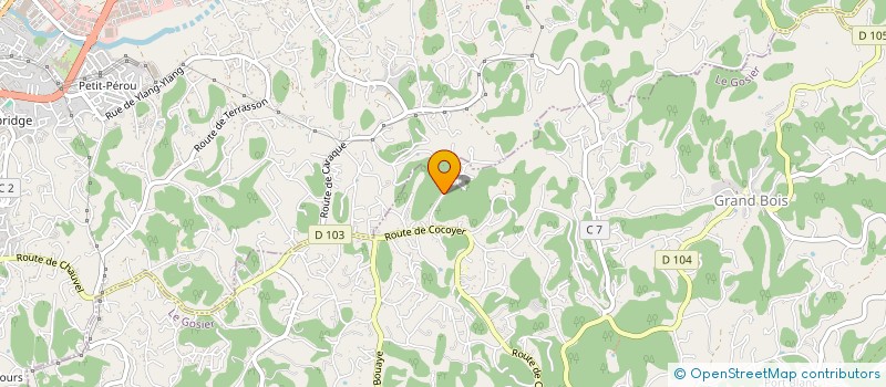 localisation de l'entreprise MONSIEUR YVAN TESSIER  LE GOSIER