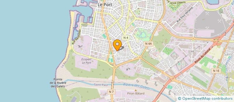 localisation de l'entreprise MONSIEUR YVAN TORTILLARD  LE PORT