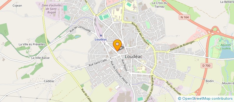 localisation de l'entreprise MONSIEUR YVAN TRILLARD à LOUDEAC