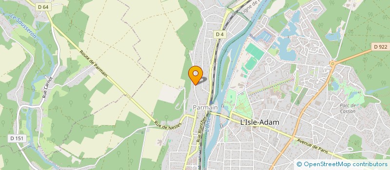 localisation de l'entreprise MONSIEUR YVAN TRONCHE  PARMAIN