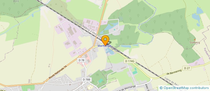 localisation de l'entreprise MONSIEUR YVAN VANESON  RODALBE