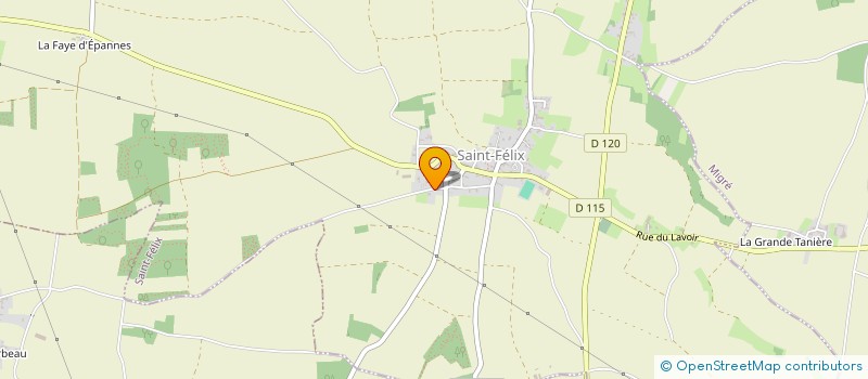 localisation de l'entreprise MONSIEUR YVAN WINTERSTEIN  SAINT-FELIX