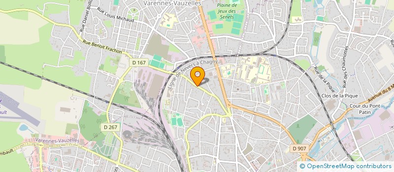 localisation de l'entreprise MONSIEUR YVAN YARINE à NEVERS