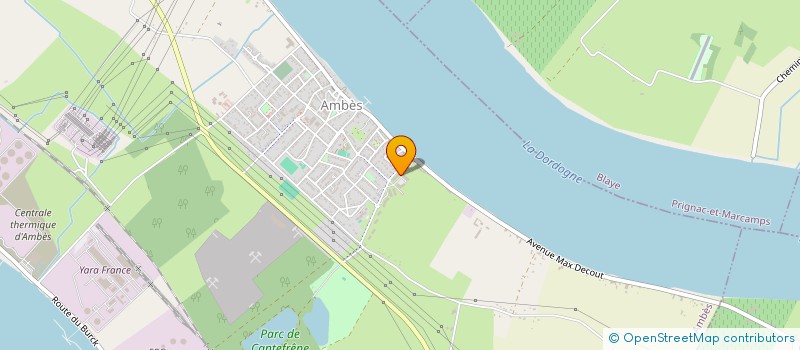 localisation de l'entreprise MONSIEUR YVAN YVANOV  AMBES