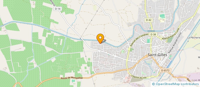 localisation de l'entreprise MONSIEUR YVAN ZANAZZO à SAINT-GILLES