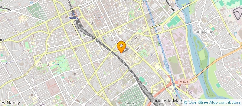 localisation de l'entreprise MONSIEUR YVAN ZVER  NANCY