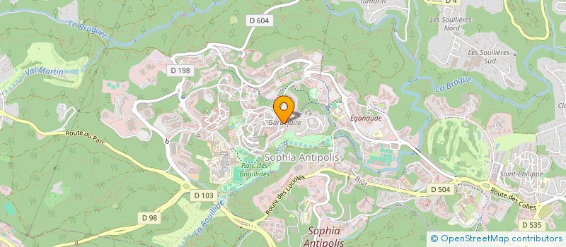 localisation de l'entreprise MONSIEUR YVANN NZENGUE MOUCKETOU à VALBONNE