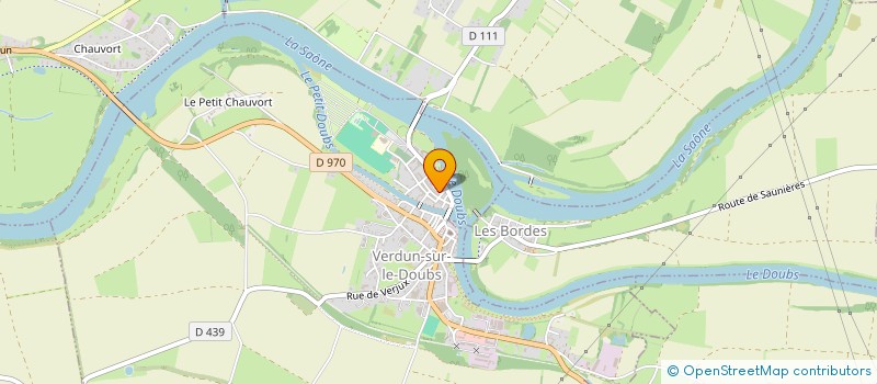 localisation de l'entreprise MONSIEUR YVANNE DESCHAMPS à VERDUN-SUR-LE-DOUBS