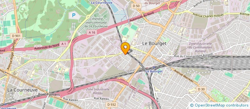 localisation de l'entreprise MONSIEUR YVEN KHALDI à LE BOURGET