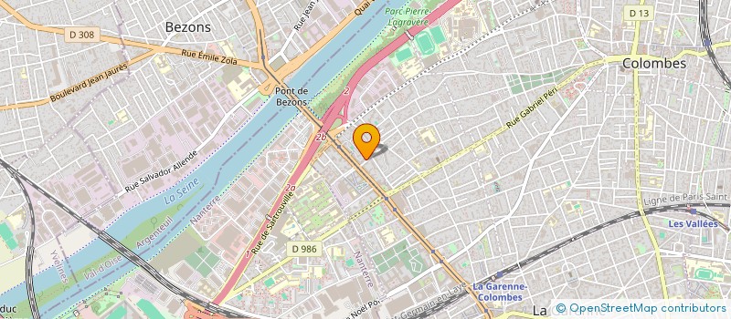 localisation de l'entreprise MONSIEUR YVENER SAINT HUBERT  ARGENTEUIL