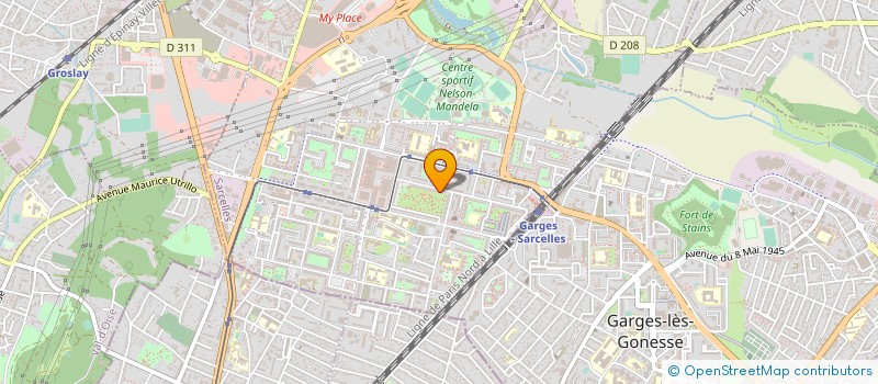 localisation de l'entreprise MONSIEUR YVENOR NELSON  DOMONT