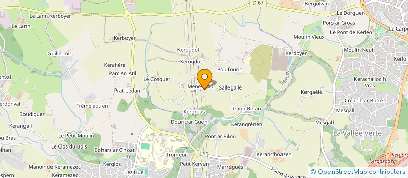 localisation de l'entreprise MONSIEUR YVES ABIVEN à BREST