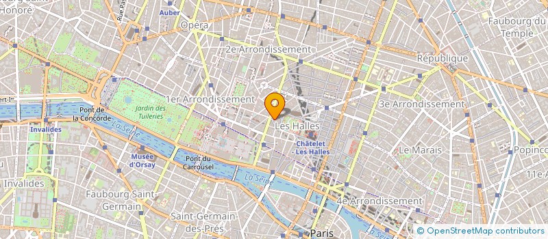 localisation de l'entreprise MONSIEUR YVES-ALBAN ROBERT  PARIS