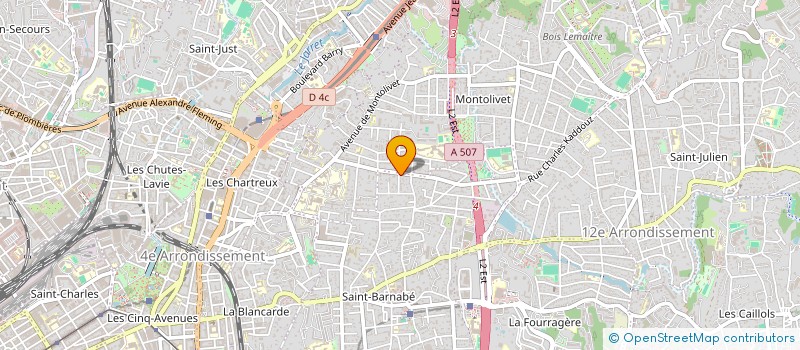 localisation de l'entreprise MONSIEUR YVES ALBERT à MARSEILLE