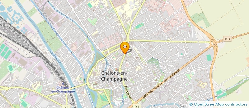 localisation de l'entreprise MONSIEUR YVES ALBOUCQ à CHALONS-EN-CHAMPAGNE