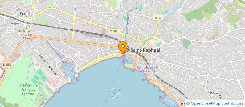 localisation de l'entreprise MONSIEUR YVES ALLOUCHE à FREJUS