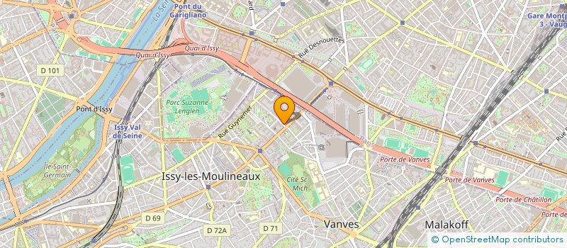 localisation de l'entreprise MONSIEUR YVES ANDRE à ISSY-LES-MOULINEAUX