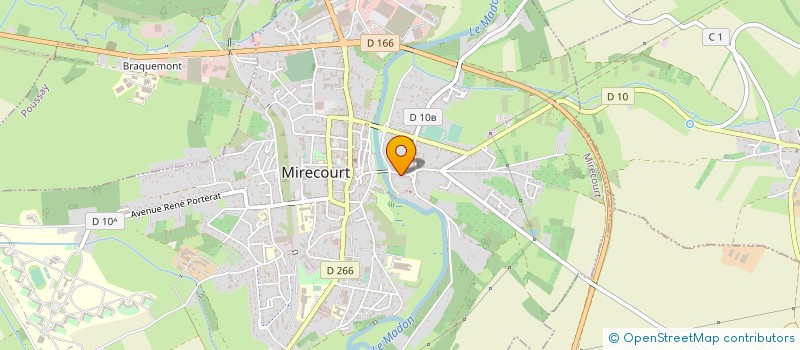 localisation de l'entreprise MONSIEUR YVES-ANTOINE GACHET à MIRECOURT