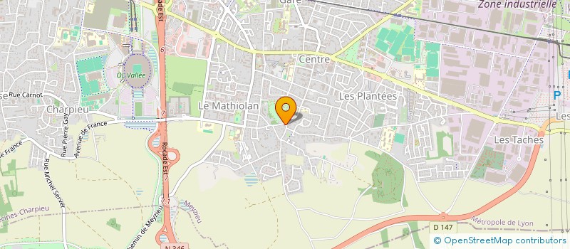 localisation de l'entreprise MONSIEUR YVES ARANDEL  MEYZIEU