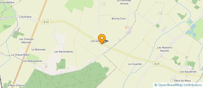 localisation de l'entreprise MONSIEUR YVES ARNAUD à SORIGNY